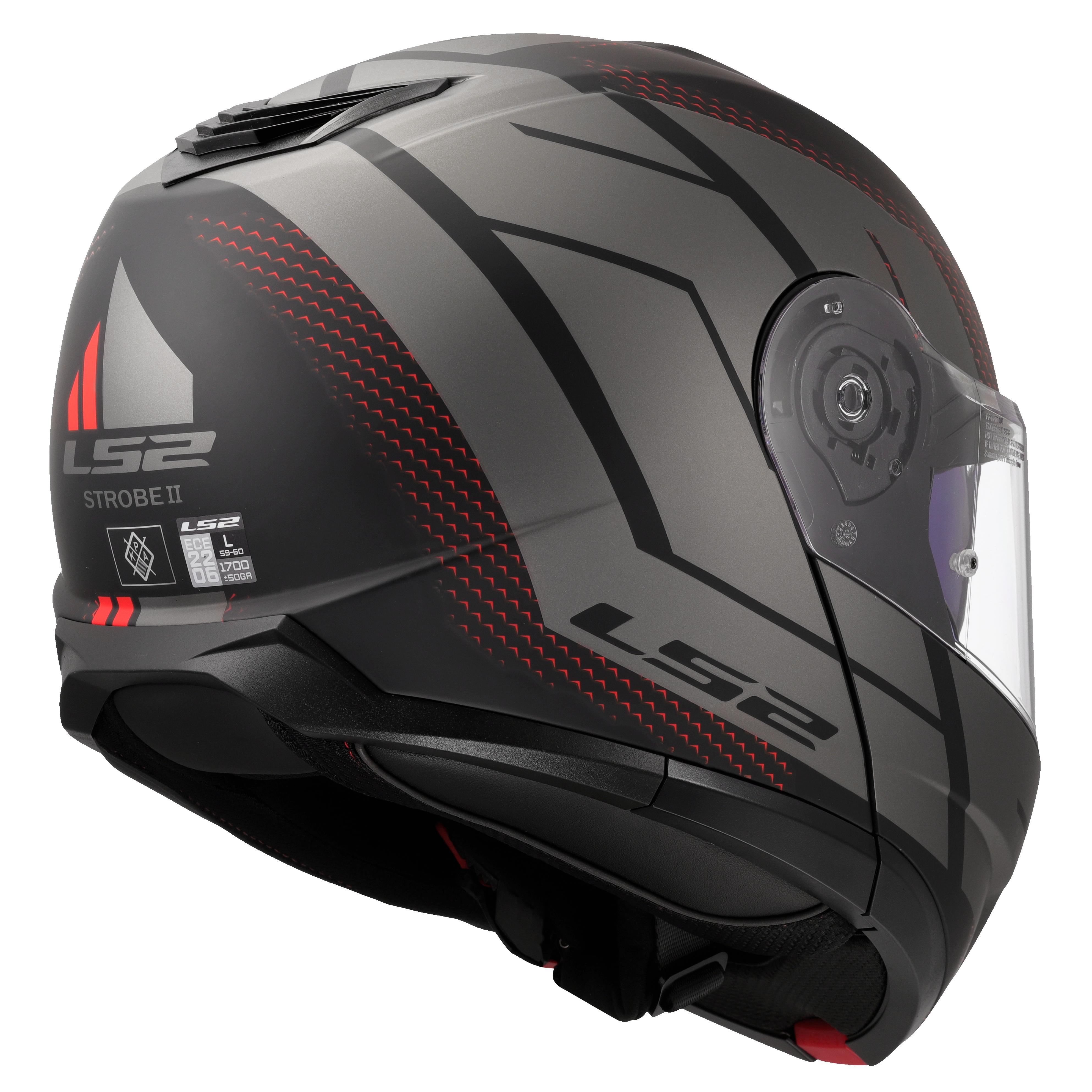 FF908  STROBE II CODE MATT BLACK GREY 569082411 (5)